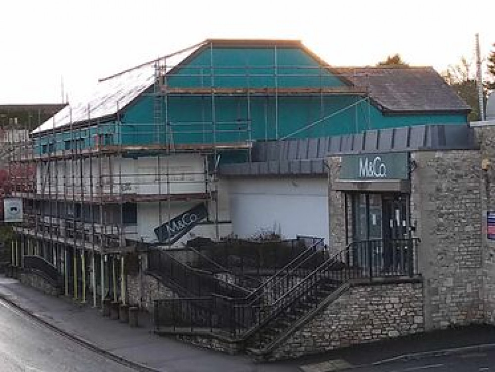 Thank you to J Simons for this photo of the soon-to-be-Poundland in Midsomer Norton