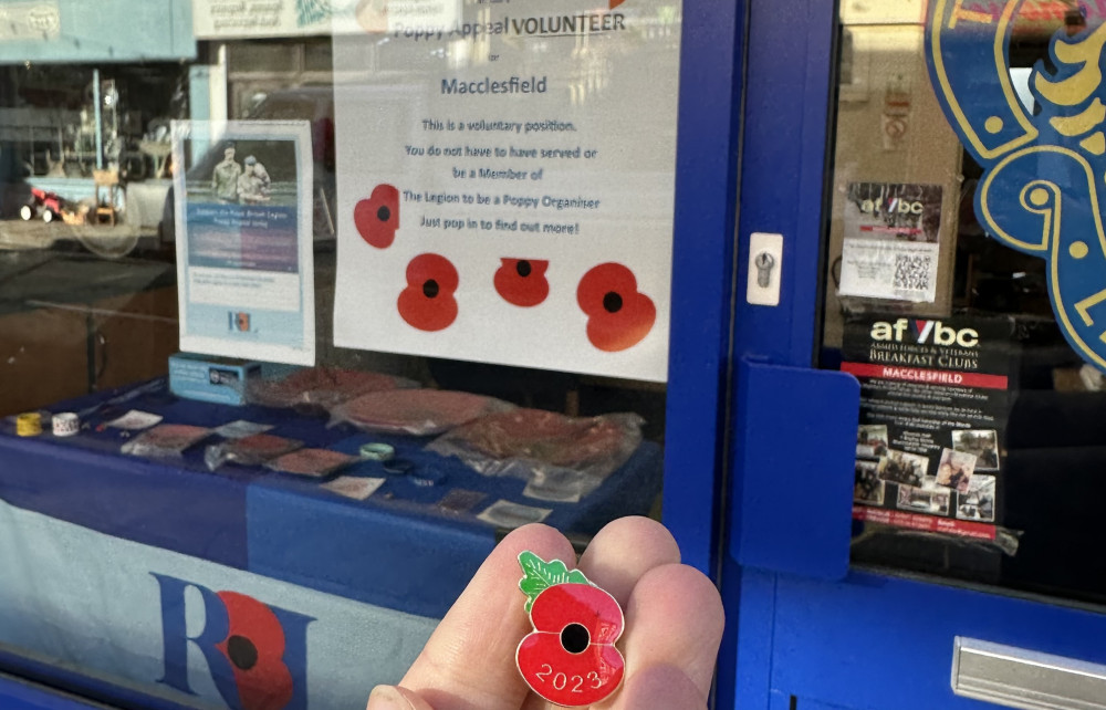 Make sure to get your poppy in time for the concert. 