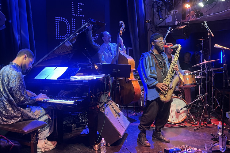 Tivon Pennicott Quartet in Paris (Picture: Alex Carr