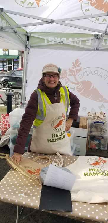 Andree at Ham Parade Market. "The best thing about the market - apart from the delicious, local produce on offer - is seeing residents catching up with friends and neighbours. That's what's so important about a local-run market like this - it br