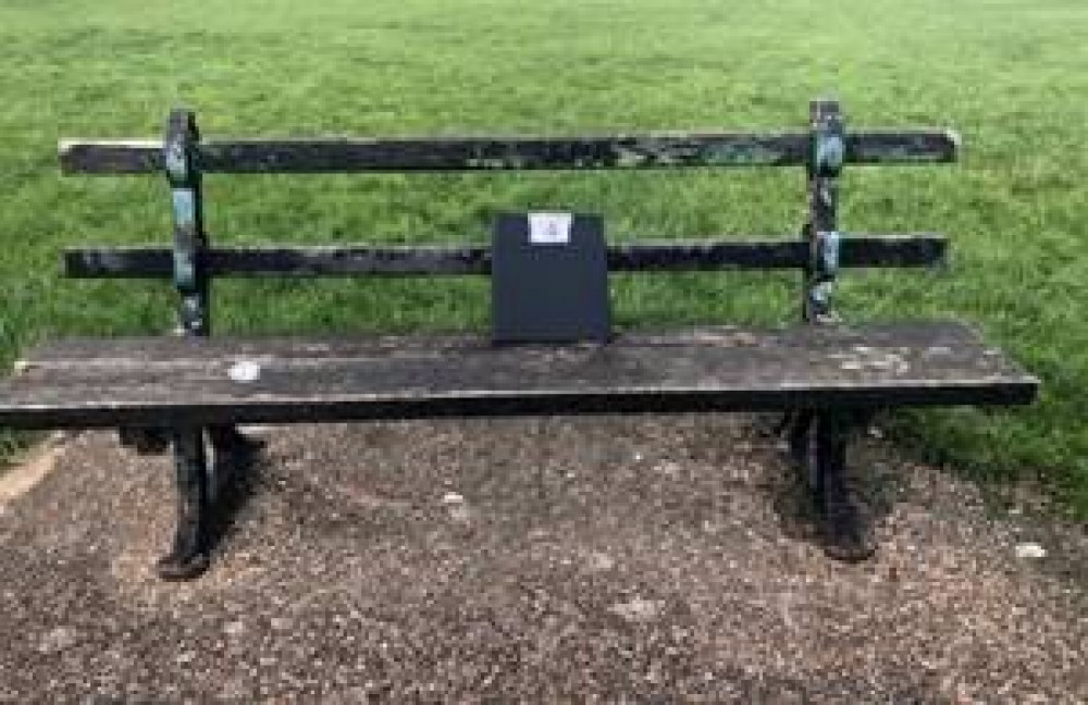 Old Bench on Dinas Powys Common