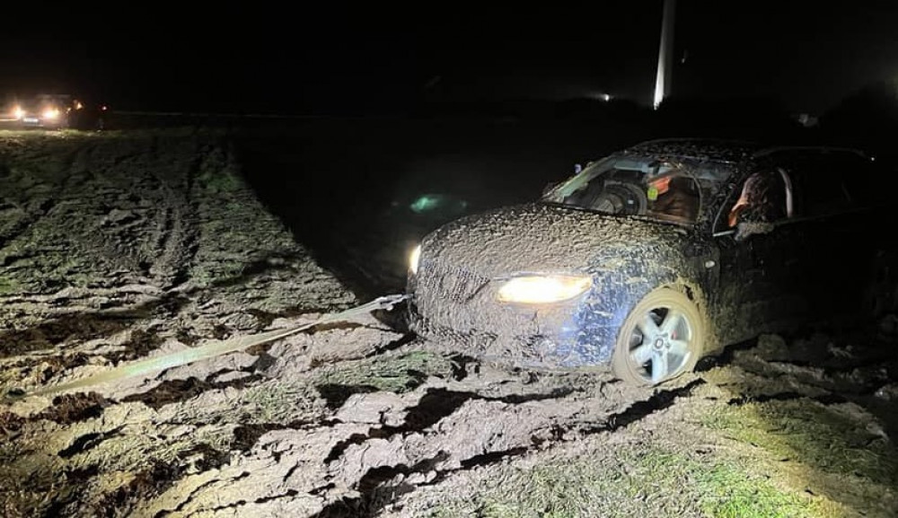 The event was held at Cattows Farm between Ibstock and Ashby. Photos: Leicestershire & Rutland 4x4 Response Team's Facebook page