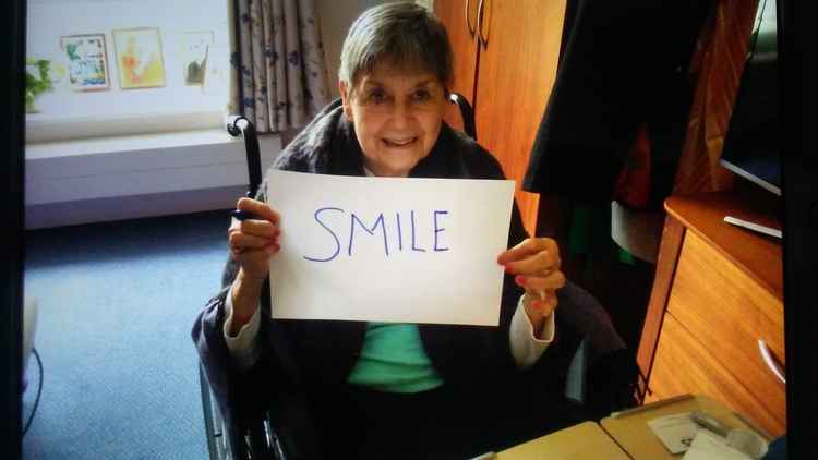 Bea was one of the residents who wrote 100 words of kindness / Courtesy of Royal Star & Garter