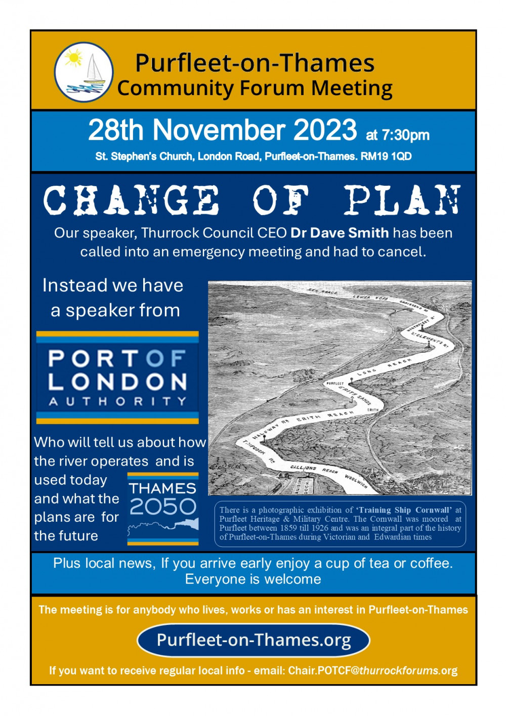 Purfleet-on-Thames Community Forum meeting