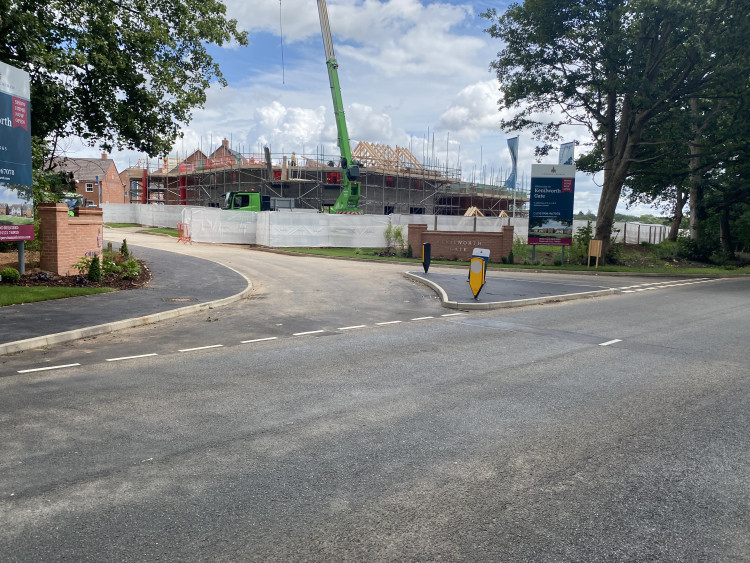 Charles Church has provided an update on plans for pedestrian access to the new Kenilworth Gate estate (image by James Smith) Charles Church has provided an update on plans for pedestrian access to the new Kenilworth Gate estate (image by James Smith)