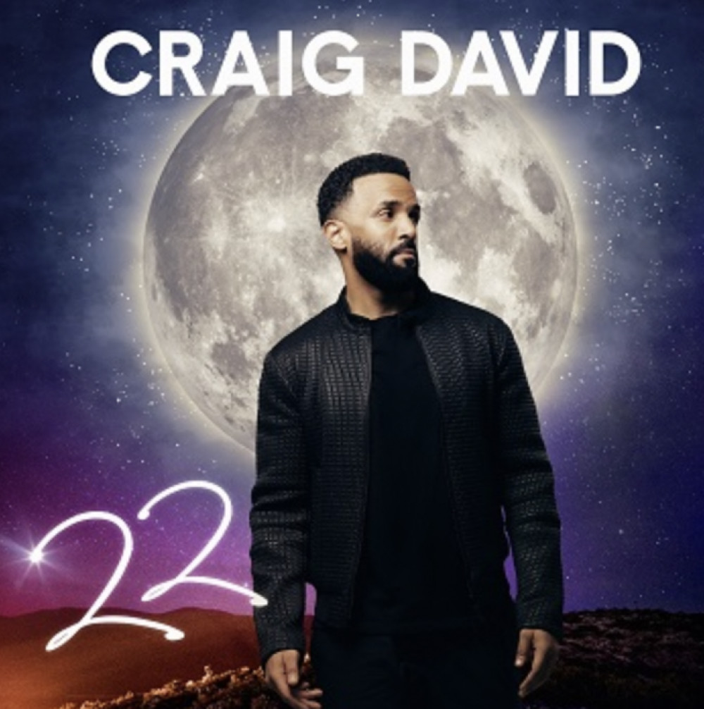Craig David to play live concert in Hitchin (on a Saturday). PICTURE: The front of Craig David's album 