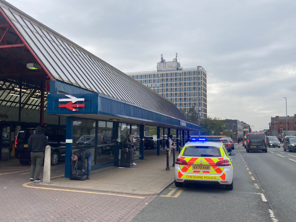 On Wednesday 1 November, Cheshire Police responded to reports of an incident on Platform 3 at Crewe Railway Station (Ryan Parker).