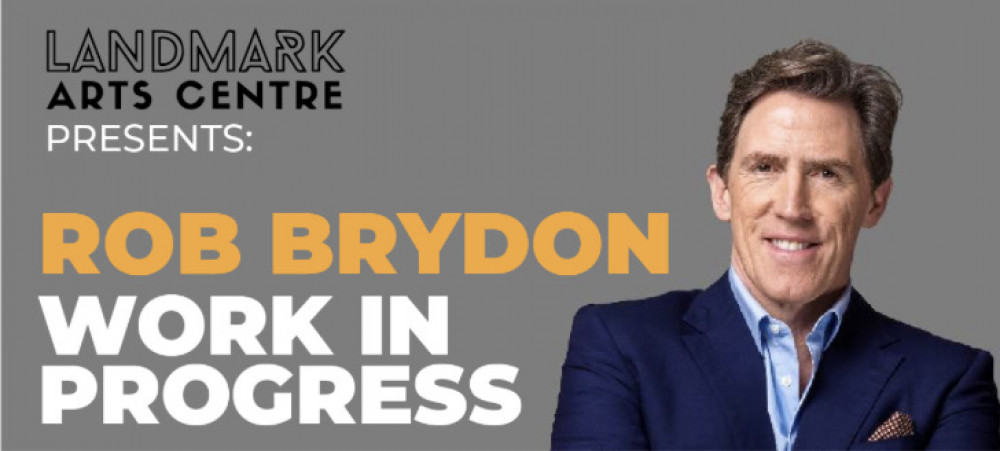 Rob Brydon show breaks Box Office record. (Photo: Landmark Arts Centre)