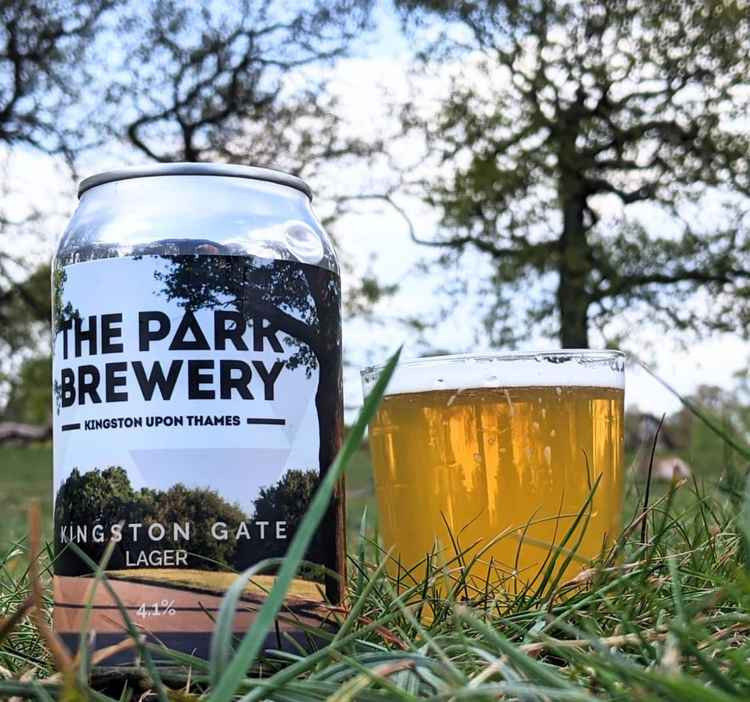 The Kingston Gate Lager, one of the Brewery's locally-themed beers / All photo credits: The Park Brewery