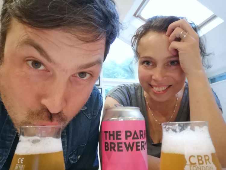 Husband and wife team Frankie and Josh set up the Park Brewery seven years ago - and haven't looked back