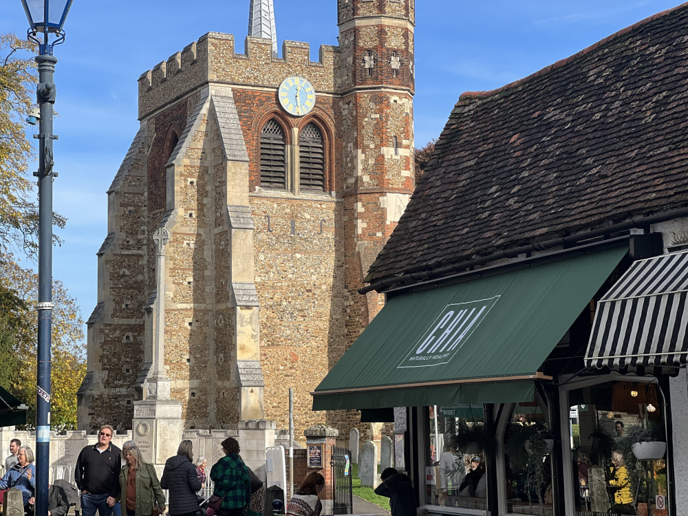 Hitchin: Shop Small Pop Up market set to open on Churchyard (pictured). CREDIT: Hitchin Nub News 