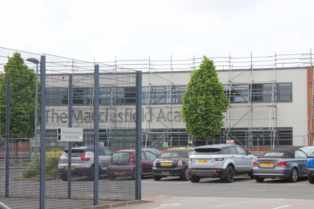 The Macclesfield Academy, of Park Lane. (Image - Macclesfield Nub News) 