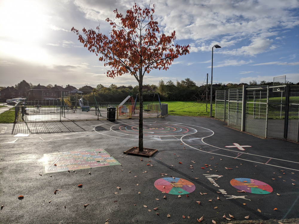 Leighton Brook Park, Frank Webb Avenue, reopened this October, following a revamp to its playground activities (Nub News).