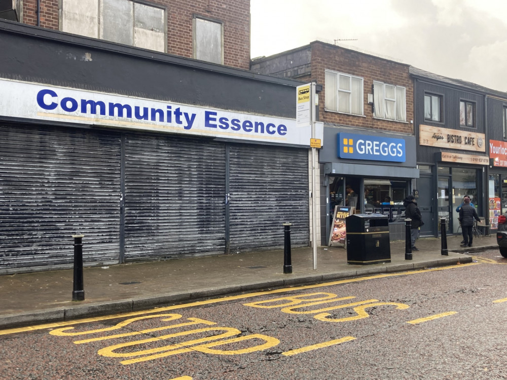 Greggs plans to move its Edgeley branch from 55 Castle Street to the vacant Community Essence building (Image - Alasdair Perry)