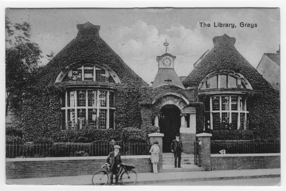 Thurrock's library has had several homes including the Carnegie Free Library.