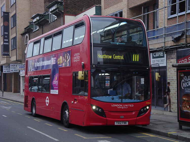 The 111 bus goes from Kingston to Heathrow Airport via Hounslow / Photo: Aubrey via Flickr