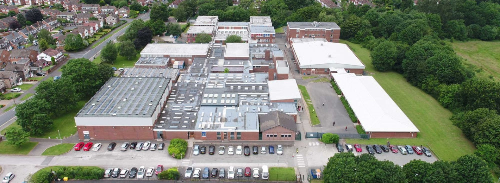 Stockport Council has announced that Bramhall High School will close today (10 November) following the discovery of RAAC (Image - Stockport Council)