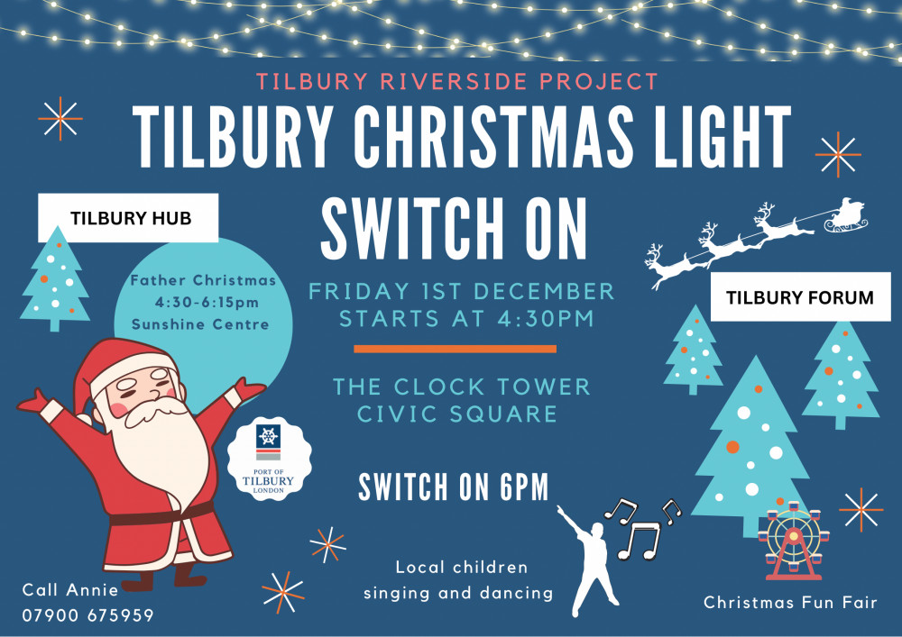 Tilbury Christmas Lights Switch On