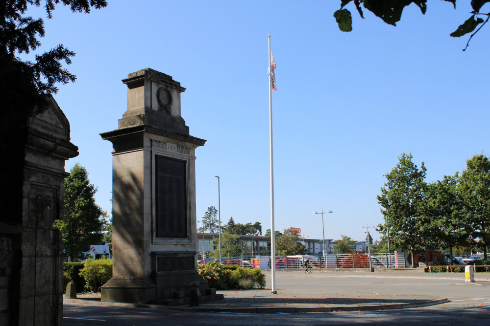 The Cenotaph will be the focus of the  Remembrance Events 