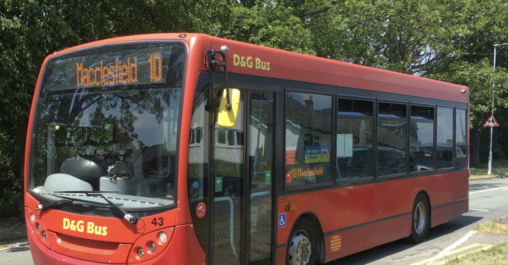 A D&G Bus goes through Hurdsfield. The No. 10 bus route will be valid for this new offer. (Image - Macclesfield Nub News) 