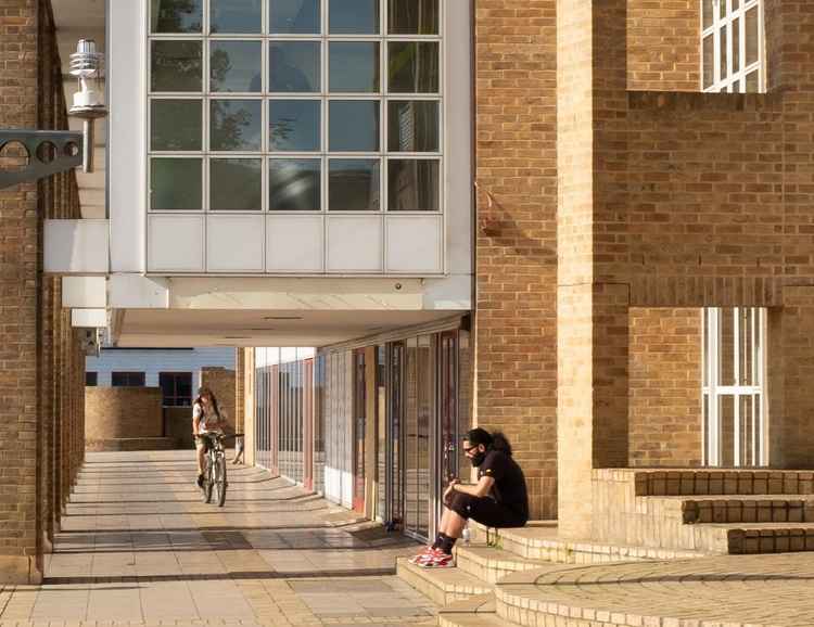 A quiet moment outside John Lewis (Credit: Ollie Monk)