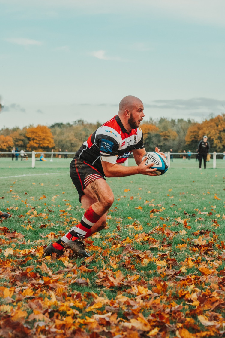 Frome RFC captain Geoff Taylor : Nick Perry Photography 