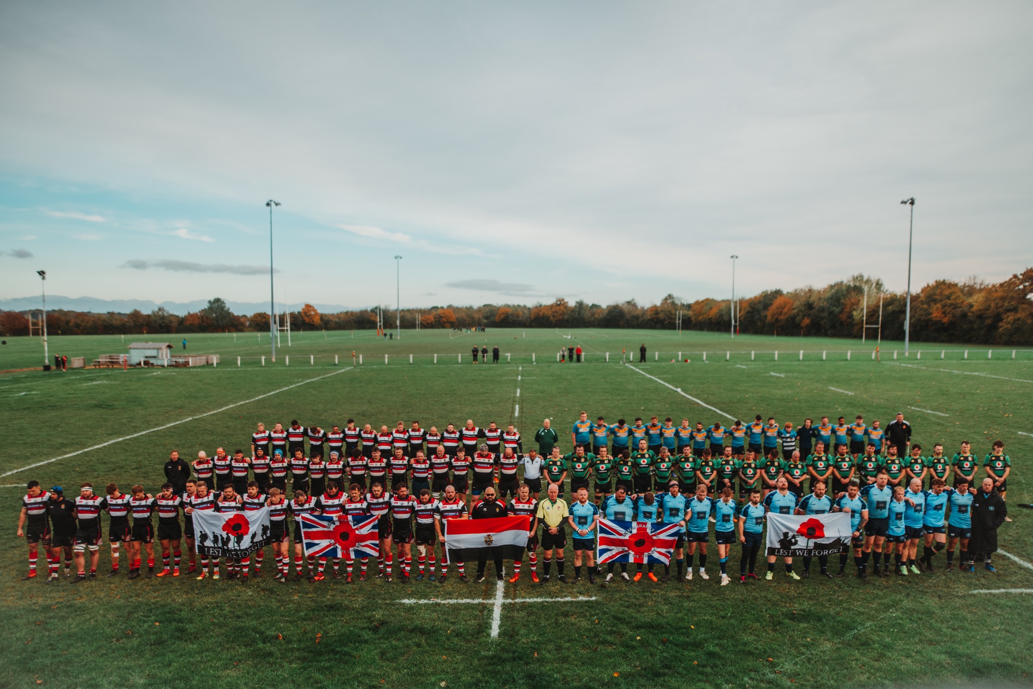 All three home sides and opposition line up :  : Nick Perry Photography 