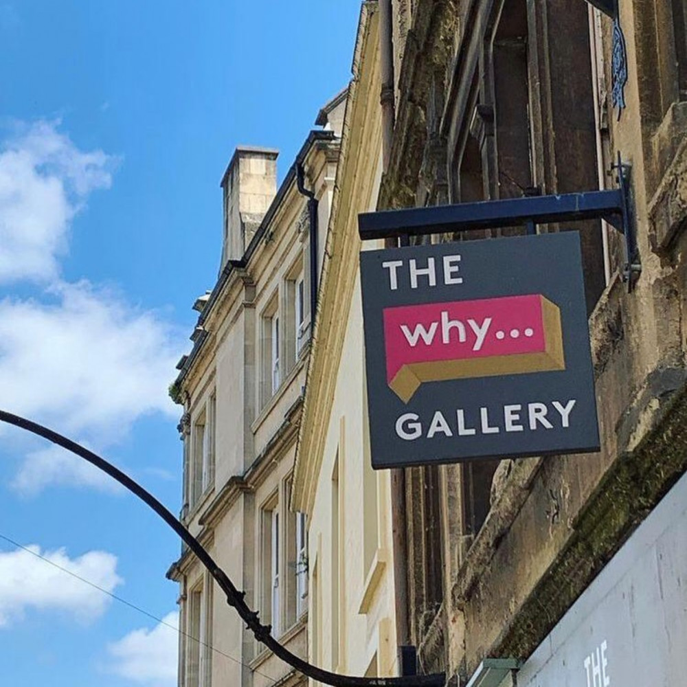 The gallery is on Frome's Stony Street