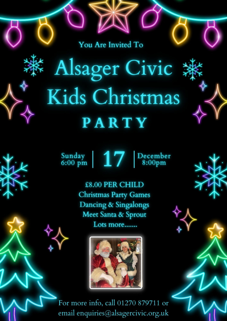 Alsager Civic Kids Christmas Party Alsager Civic Kids Christmas Party
