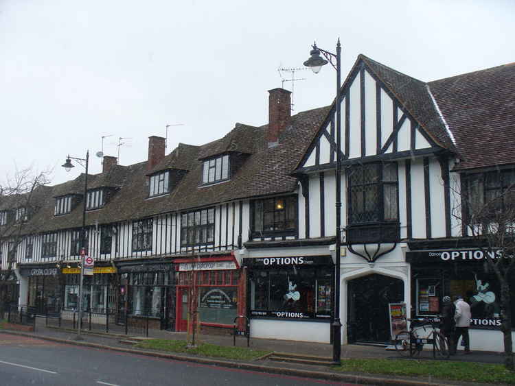 A rainy day in the village - hopefully the weather will be better on Sunday (Credit: Colin Smith via Geograph)