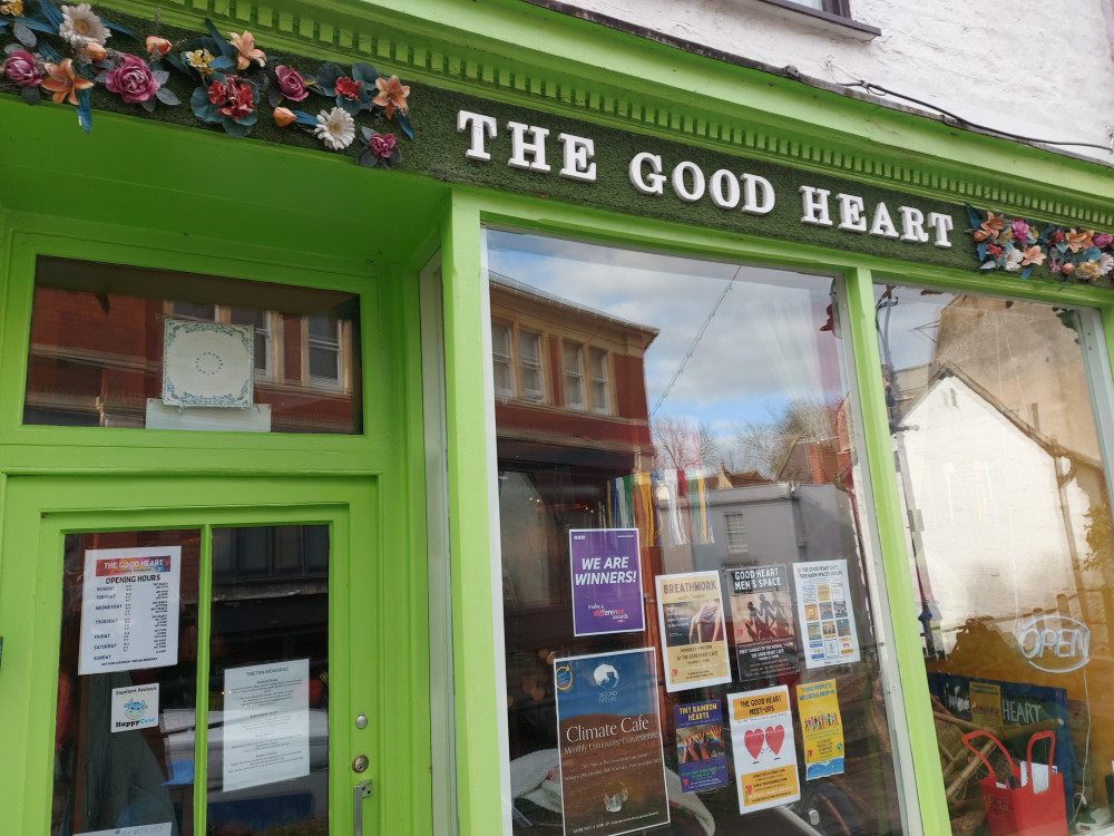 You need more than a strong heart to run a small business right no. The Good Heart in Frome photo Frome Nub News