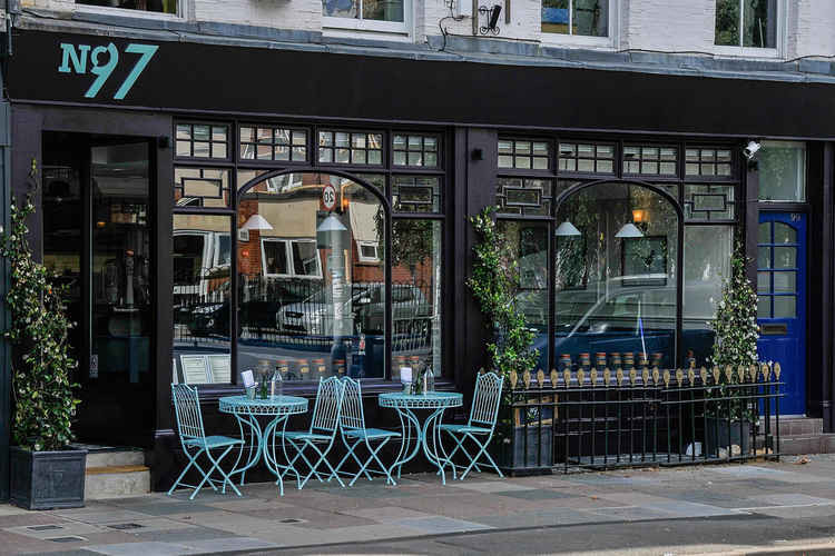 No97 restaurant in Surbiton is run by Sam and Alex Berry