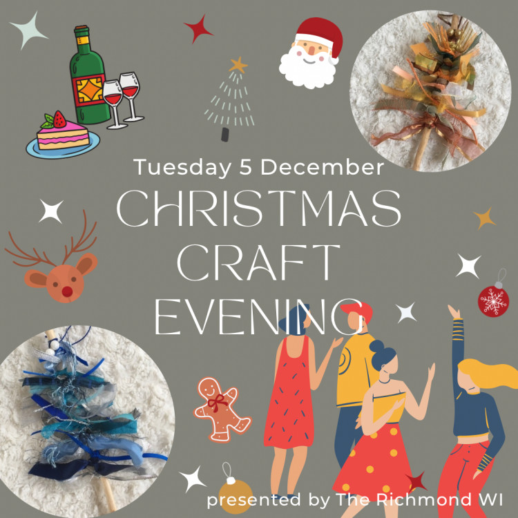 Christmas Craft Evening presented by The Richmond WI Christmas Craft Evening presented by The Richmond WI