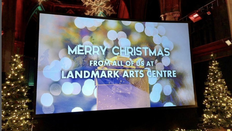 Merry Christmas programme from the Landmark Arts Centre. (Photo: Instagram/Landmark Arts Centre)