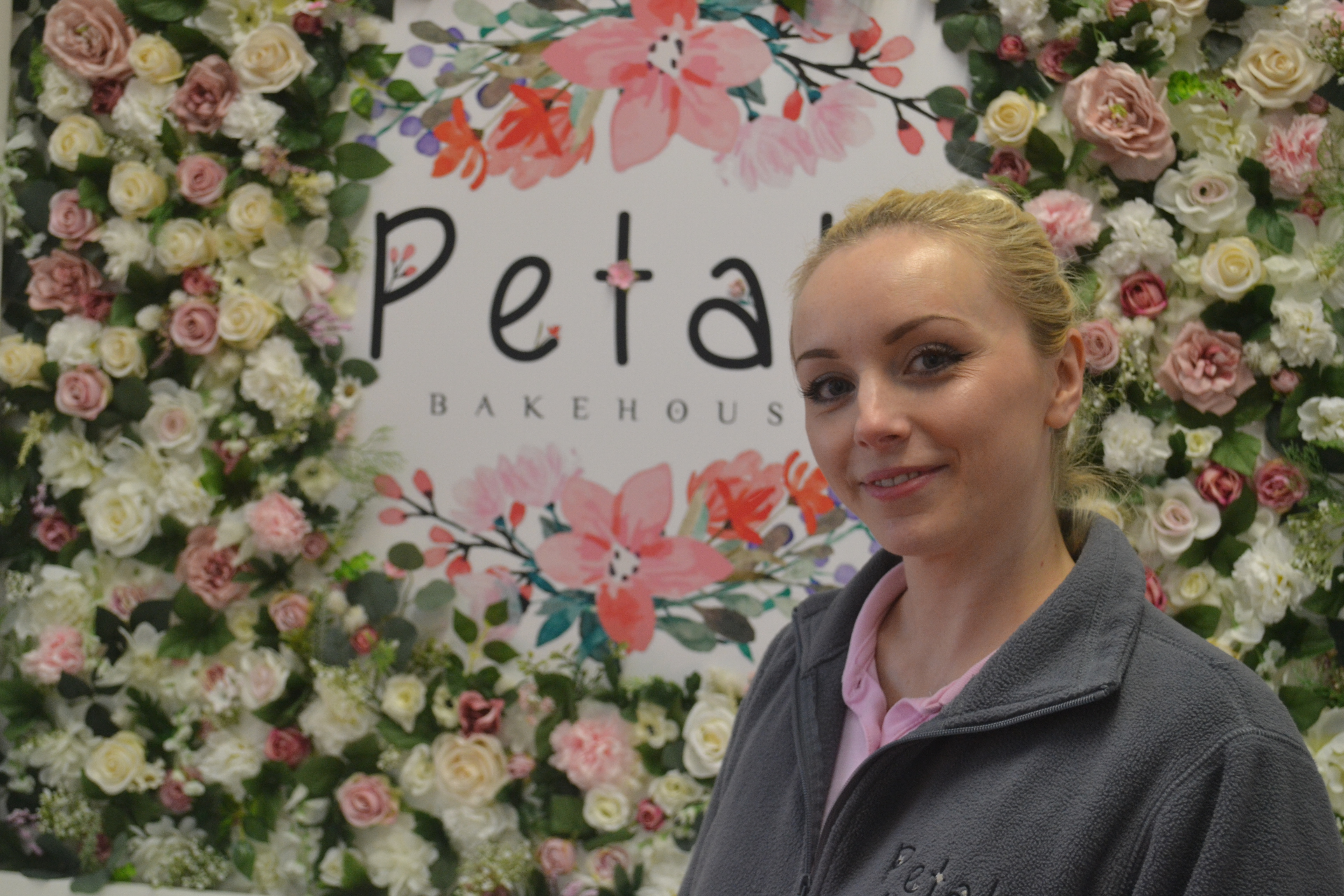 Alice Ward is blosssoming at Petals Bakehouse and finding her feet in the flower garden.