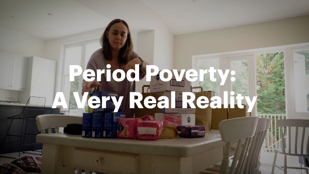 Kingston Charitable Foundation launches campaign against period poverty. (Photo: SWNS)