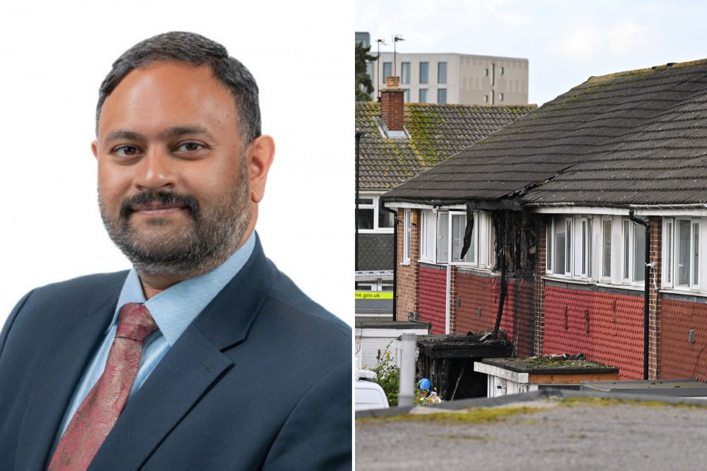 Hounslow Council is currently supporting members of the community affected by the loss of a family of five in Channel Close (credit: Hounslow Council & SWNS).