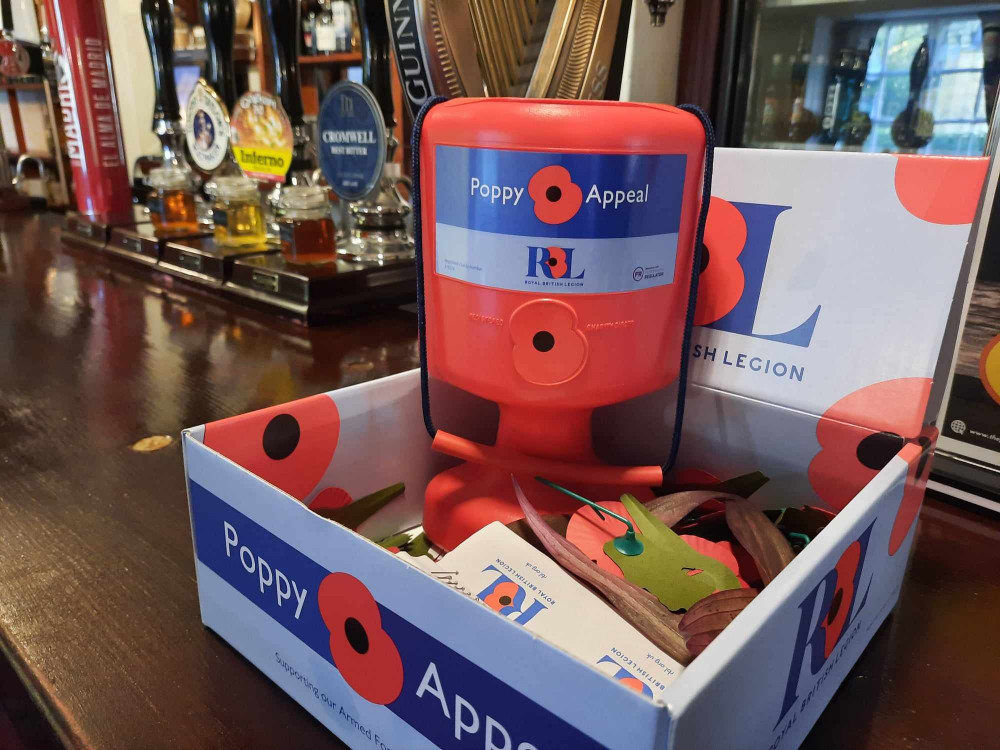 Funds have been raised for The Royal British Legion across Rutland over the weekend. Image credit: Nub News. 