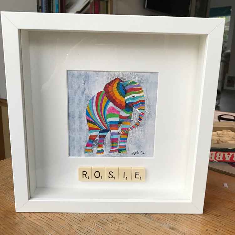 He is also creating personalised rainbow animals that can be given as gifts to loved ones  (Credit: 1of1Design)