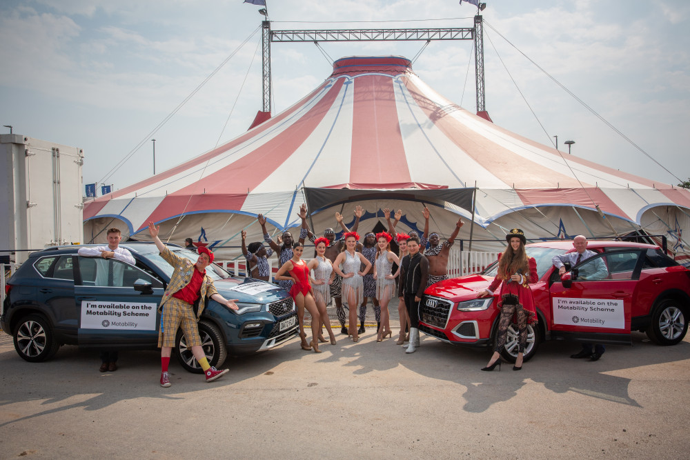 Swansway Motor Group has now donated over £100,000 to Circus Starr in just seven years (Swansway Motor Group).