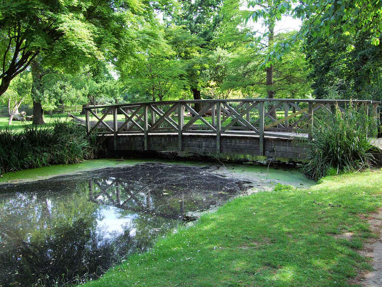 The bridge by the Pheasantry Cafe in the Woodland Gardens, Bushy Park (Credit: Jim Linwood via Flickr)