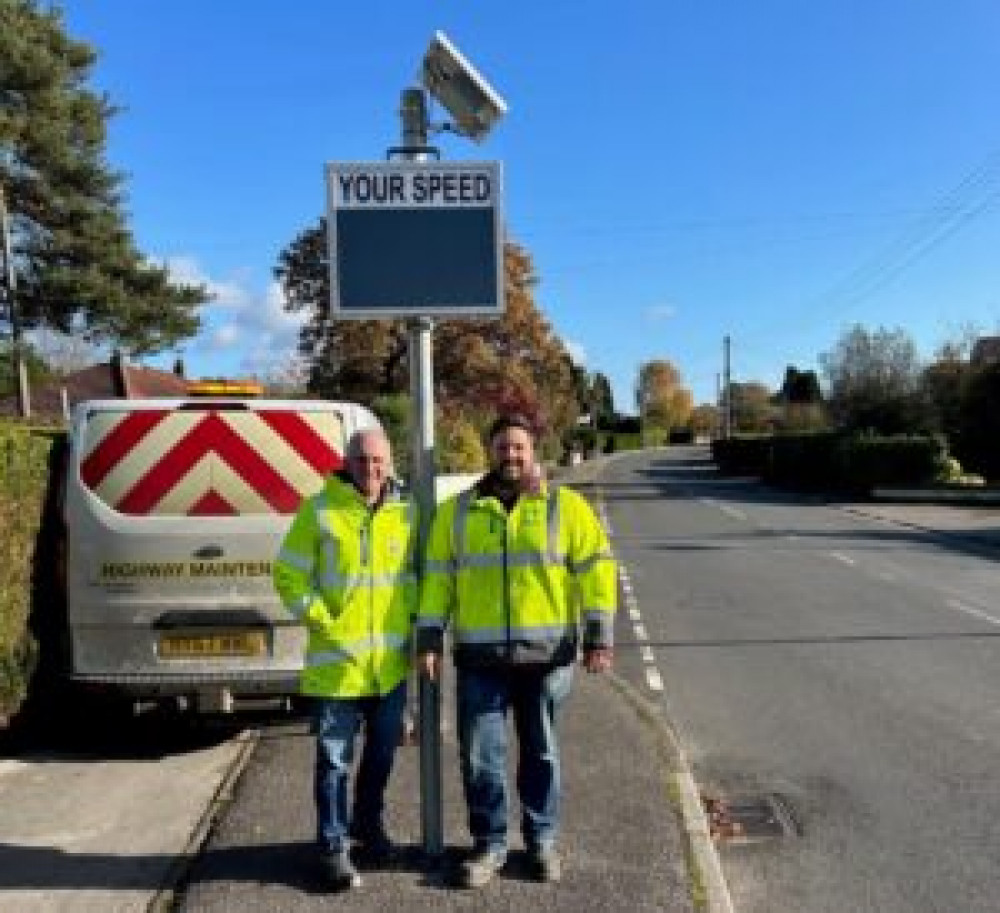 Council officers Joe Allen and Rob Camp