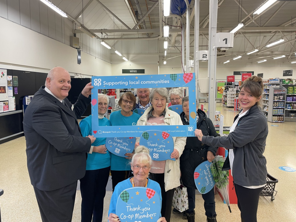 Honiton Co-op celebrates a great effort