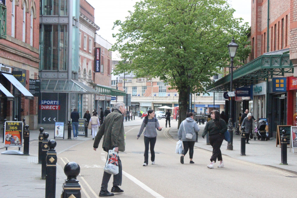 Stockport Council has unanimously approved a proposal to allocate more funding towards safety in district centres - this could involve measures such as CCTV and better lighting (Image - Alexander Greensmith)