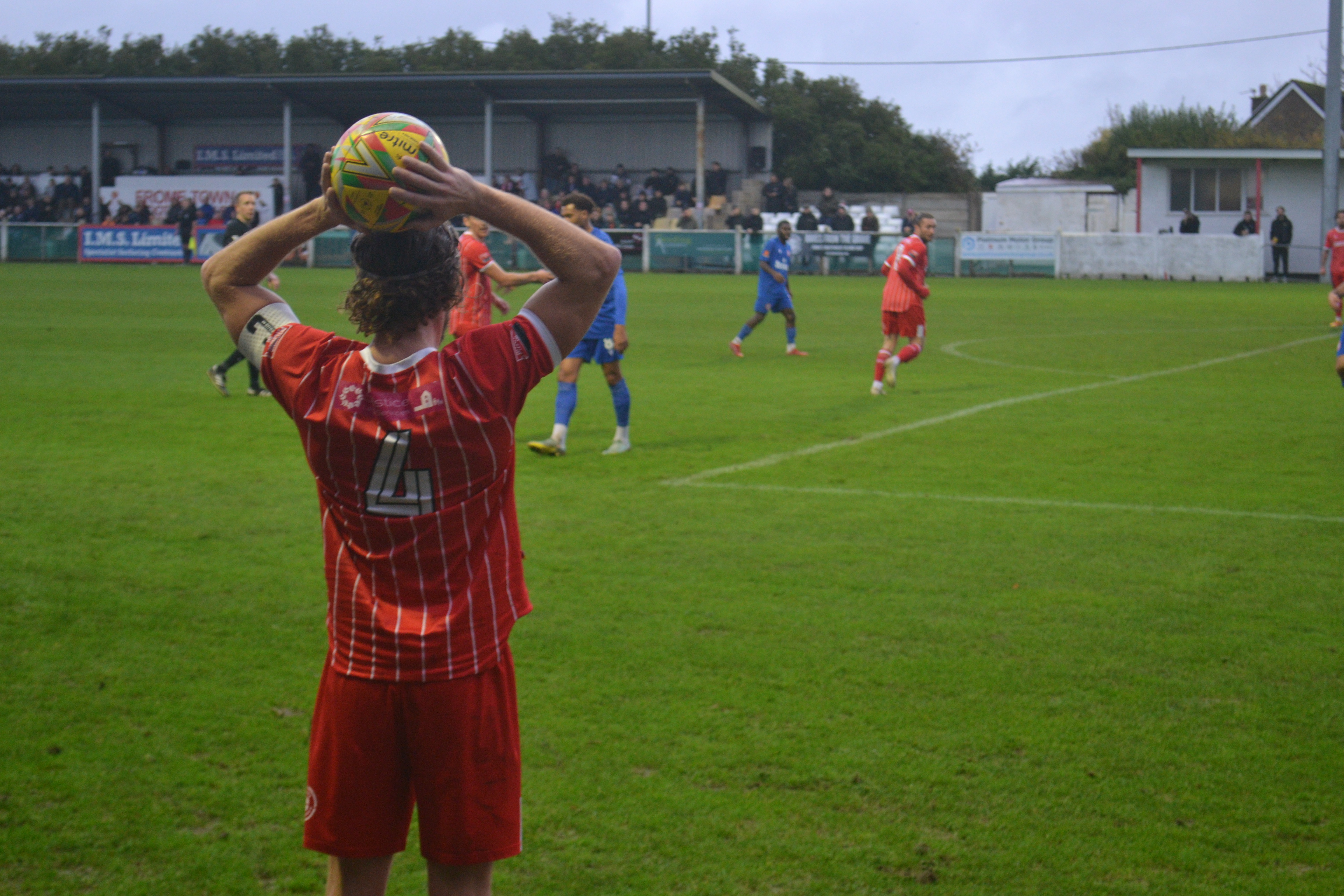 The Sussex side seemed a bit surprise how dominant Frome Town FC were. Photo Frome Nub News