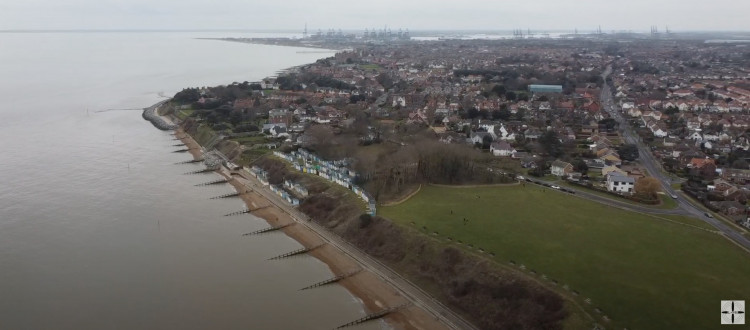 Luke back in Felixstowe (Picture: Luke Macaulay)