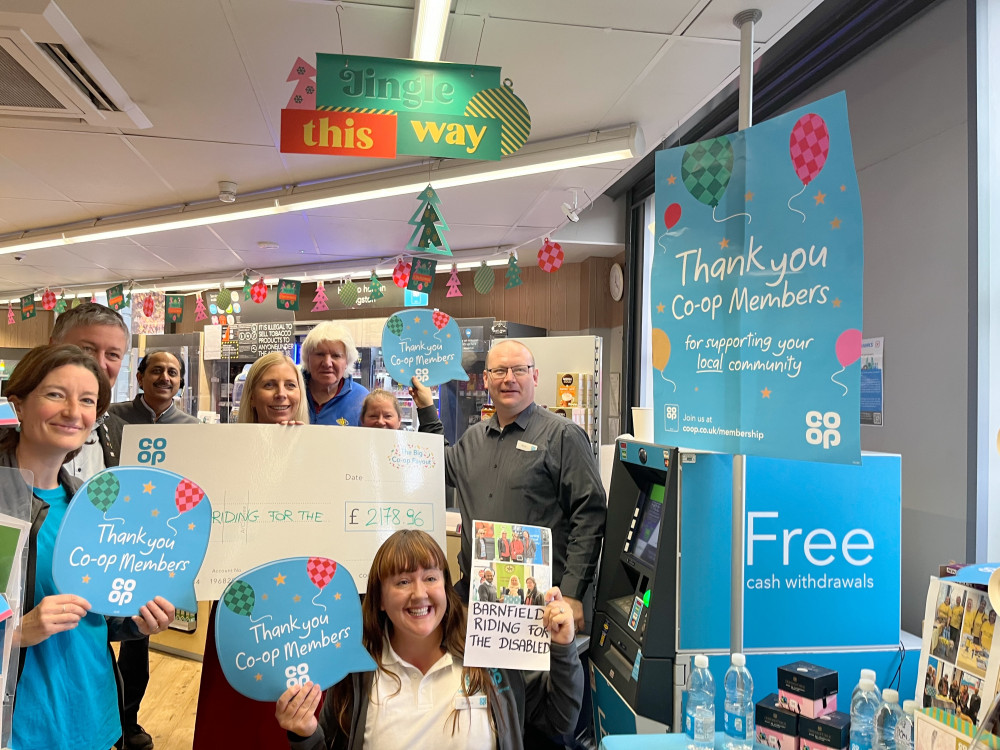 Kingston Co-op raises thousands of pounds for local charities. (Photo: Emily Dalton) Kingston Co-op raises thousands of pounds for local charities. (Photo: Emily Dalton)