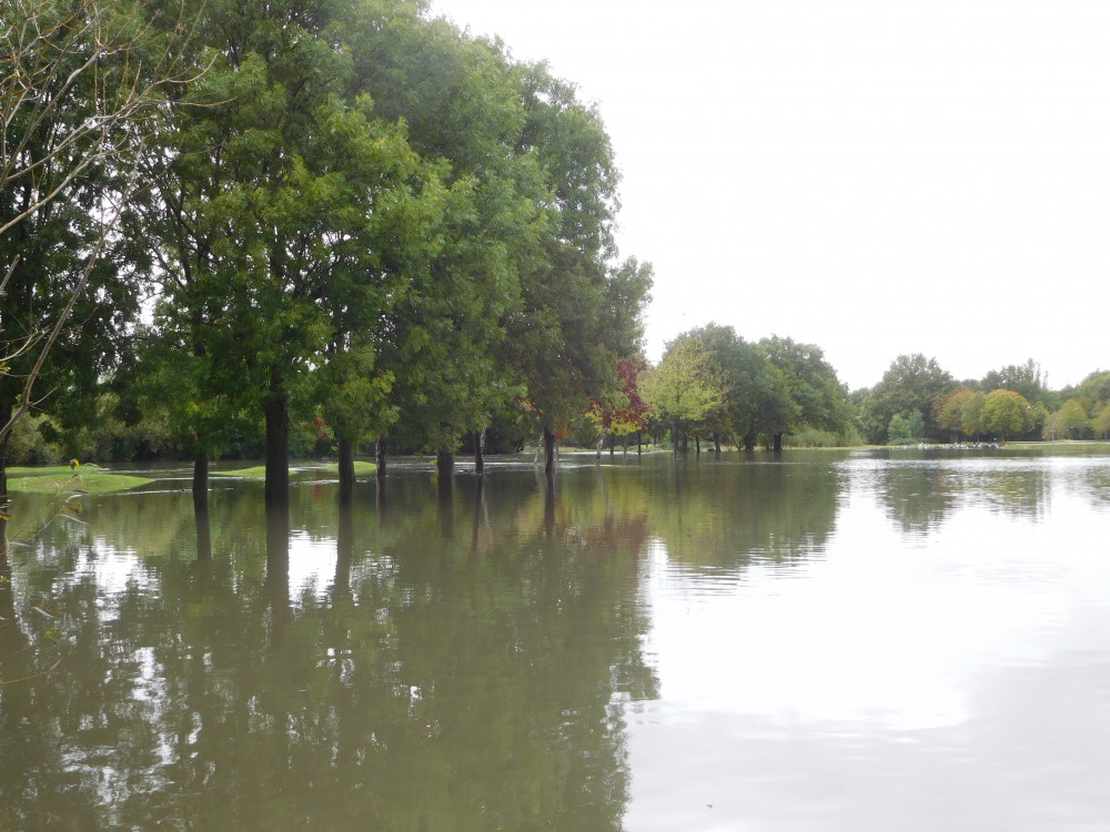 Brent Valley Golf Course has served as a flood defence in Ealing says BRCS (credit: Phil Alford).