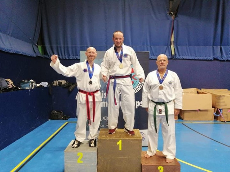 Local competitors have seen victory at a Taekwon-Do competition. Image credit: Tom Chappell. 