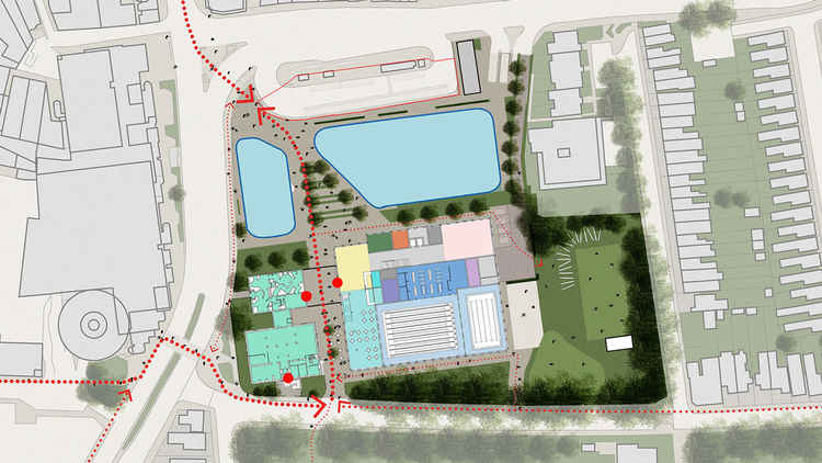 How the neighbouring Cattle Market site could be developed (Credit: Transform Kingston)